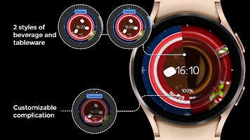 Mocca Time Watch Face capture d'écran 3