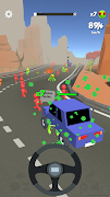 Car Escape 3D : Zombie Attack screenshot 3