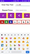 5 Schermata Text Repeater: Repeat Text 10K