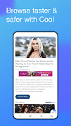 1 Schermata Cool browser