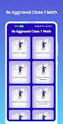 Rs Aggrawal Class 7 Math poster
