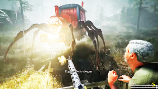 무서운 거미 기차 서바이벌 2:무서운 게임 screenshot 5