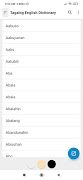 Tagalog Dictionary تصوير الشاشة 2