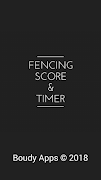 Fencing Score & Timer постер
