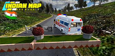 Indian Bussid Map Mod-poster