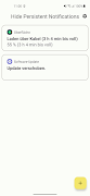 Hide Persistent Notifications скриншот 2