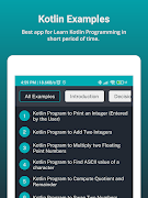 Kotlin Programs تصوير الشاشة 4