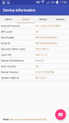 Device information screenshot 1