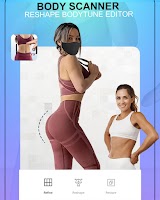 Girl Body Scanner Shape Editor постер