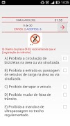 Simulado para CNH imagem de tela 4