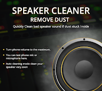 Speaker Cleaner - Remove Dust Poster