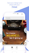 Text Editor - Poster Maker اسکرین شاٹ 4
