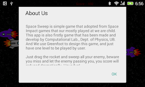 Space Sweep syot layar 2