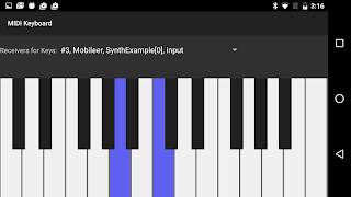 MIDI Keyboard スクリーンショット 1