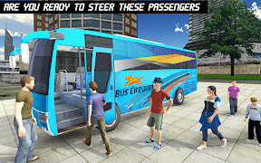 Classic Bus Parking poster