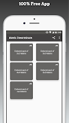 Matrix Determinant Calculator poster