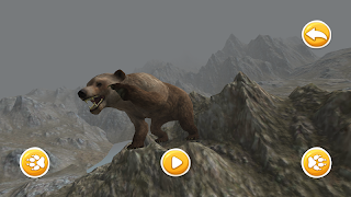 Urso real Simulator Cartaz