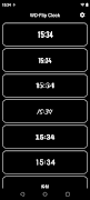 WD-Flip Clock captura de pantalla 1