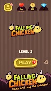 Falling chicken Ekran Görüntüsü 1