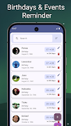 Imienin i urodzin - Kalendarz screenshot 2