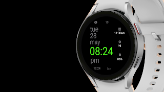 برنامه‌نما Something Large: Watchface عکس از صفحه