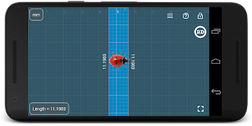 Millimeter Pro - screen ruler اسکرین شاٹ 3
