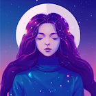 Lady line quote иконка