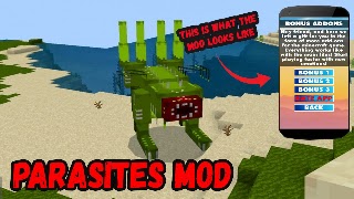 Parasites Mod For Minecarft PE syot layar 6