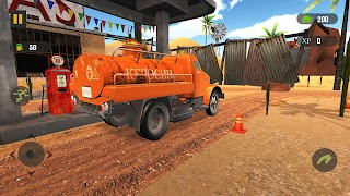 Gas Station Mechanic Junkyard Cartaz