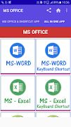 MS OFFICE TUTORIAL & SHORTCUT OFFLINE APP Poster