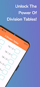 Division Tables Ekran Görüntüsü 1