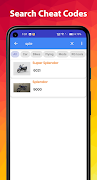 cheat code for bike game India screenshot 1
