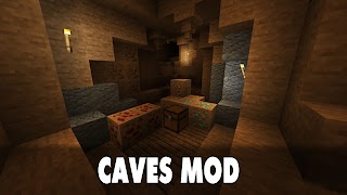 More Caves Mod for Minecraft poster
