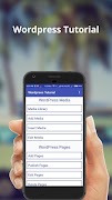 Wordpress Tutorial स्क्रीनशॉट 5