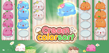 Cream Color Sort Affiche