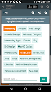 برنامهنما Gravity For Twitter & RSS عکس از صفحه