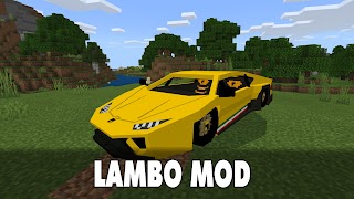 برنامه‌نما Lamborghini Mod for Minecraft عکس از صفحه