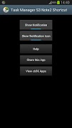 Task Manager S3 Note2 Shortcut screenshot 2