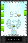 پوستر Flapping Cage: Avoid Spikes
