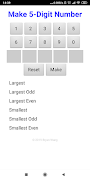 Make 5-digit Number 포스터
