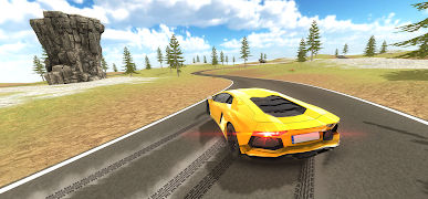 Aventador Drift Simulator captura de pantalla 3