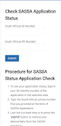 Sassa Check App Screenshot 4