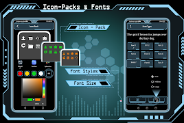 Hi-tech Circuit Launcher скриншот 7