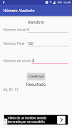 Random Number syot layar 3