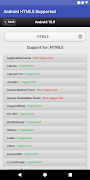 HTML5 Supported for Android -C اسکرین شاٹ 4