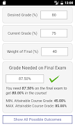 Grade Calculator by MES স্ক্রিনশট 1