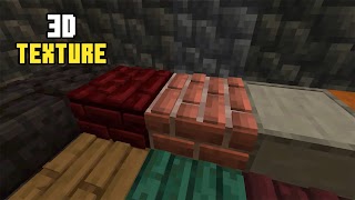2 Schermata 3D Textures Minecraft Mod