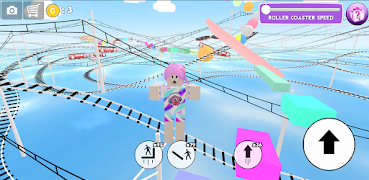 Roller coaster parkour ภาพหน้าจอ 2