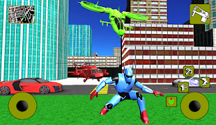 Mech Robot Transforming Game تصوير الشاشة 1