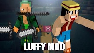 Luffy Mod for Minecraft PE 海报